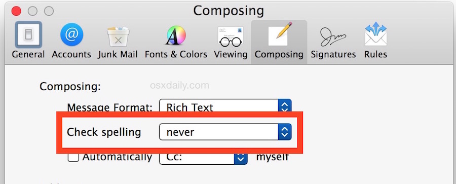 stop markup from automatically opening in word for mac 14.7.7